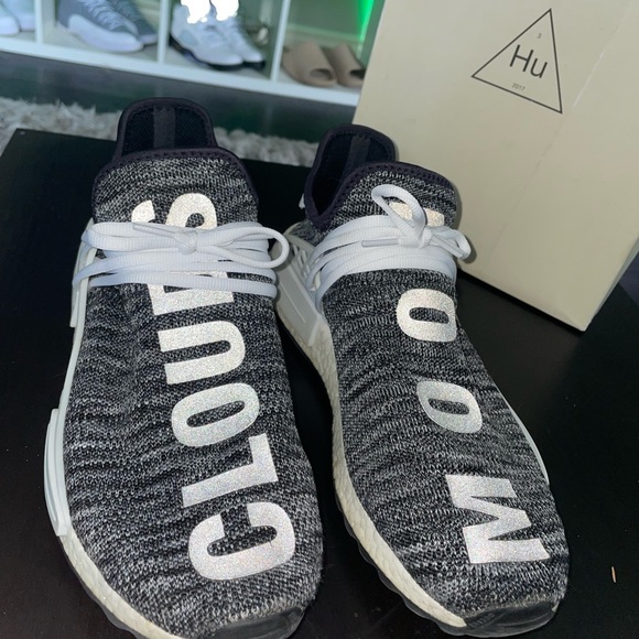 Human Race Oreo Adidas Size 12 With Box - Picture 8 of 10